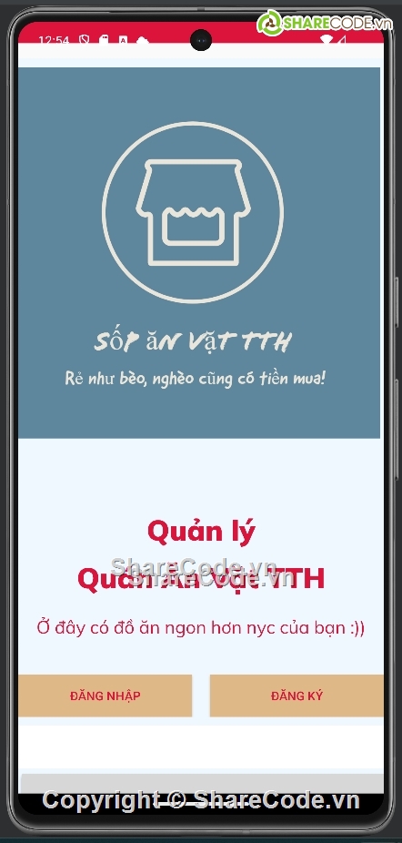 App bán đồ ăn,sqlite,App bán đồ ăn vặt,bán đồ ăn vặt